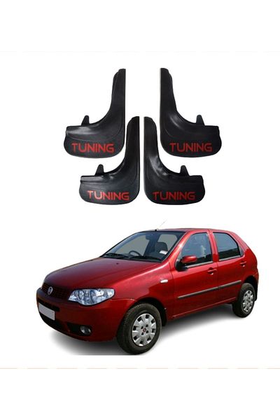 SONİKON LİNE Fiat Palio Tuning Written 4-Piece Dust Cover Mudguard Mudguard Compatible with All Cases Modified