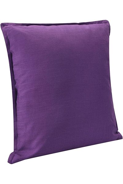 LUXE Merrow Lilac Cotton Pillow 45X45Cm Lxshp 1055529