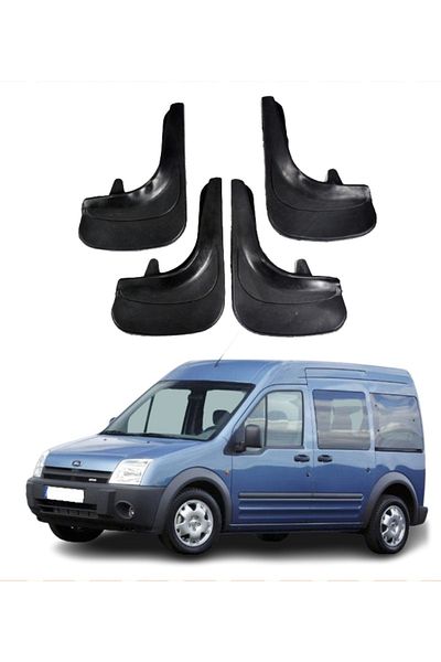 SONİKON LİNE Ford Connect 2002-2013 Compatible 4-Piece Dust Cover Mudguard Mudguard Modified