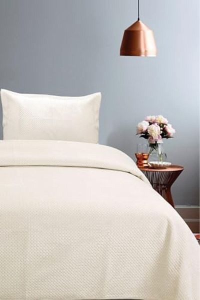 STOREMAX Ezg Single Bedspread Set - Cream Ezsnshop 1065757