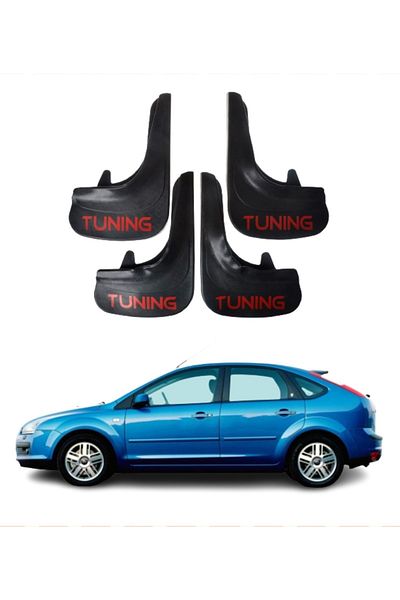 SONİKON LİNE Ford Focus 2 Hb 2005-2011 Compatible Tuning Written 4-Piece Dust Cover Mudguard Mudguard Modified