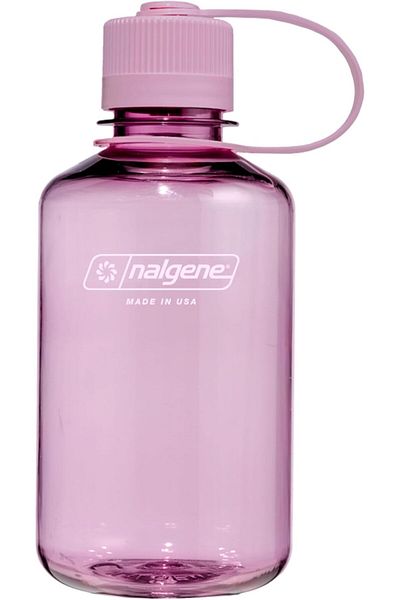 STOREMAX Ezg Sustain Tritan Bpa Free Water Bottle, 50% Plastic Waste, 16 Oz, Narrow Mouth, Cherry Blossom