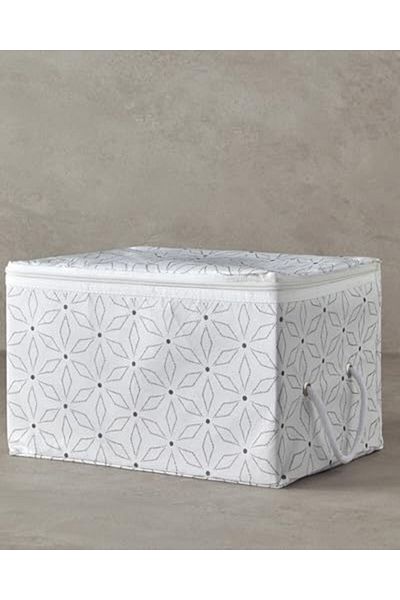 LUXE GEÇMEZ Home Flowery Κάνιστρο Λευκό AVM 1114477