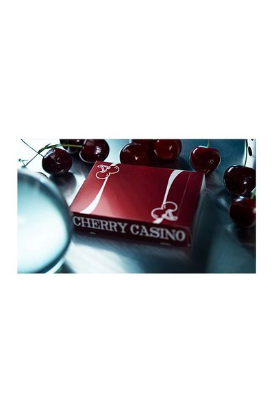 OyuncaklarÜlkesi Bicycle Cherry Casino Reno Red Playing Card Premium Playing Cards Deck