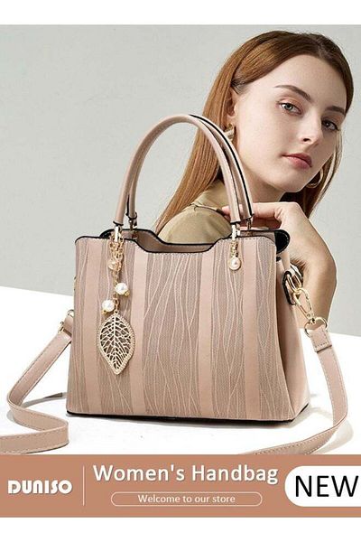 Generic DUNISO Women's Fashion Handbag Faux Leather Crossbody Bag