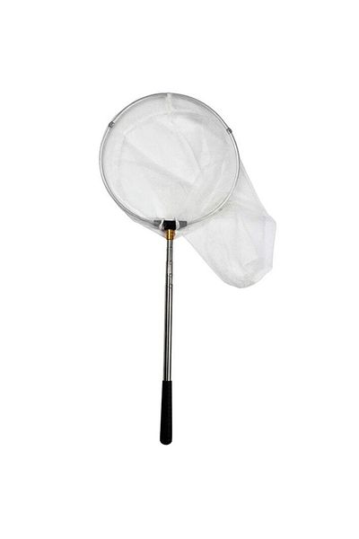 Choice black Stainless Steel Fast Folding Hand Nets Beach Retractable Dragonfly Ultra-short Butterfly Insec
