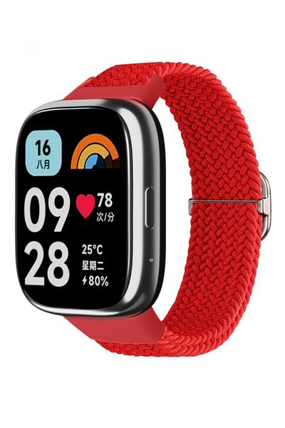 İncisoft ساعة Xiaomi Redmi Watch 3 Active متوافقة مع حزام شبكي ناعم مع إبزيم معدني قابل للتعديل