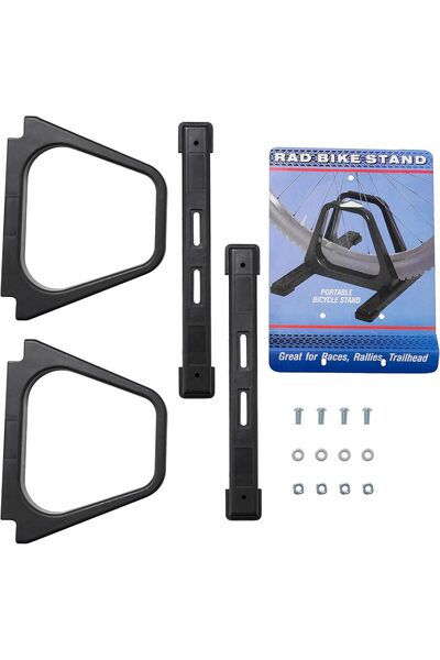 Generic RAD Cycle Products Portable Upright Bike Stand - Lightweight ABS Stand for 20" BMX Bikes, Black