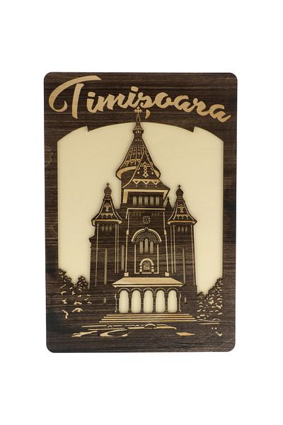 GiftExpress Suvenir Timisoara Catedrala 40cm