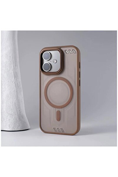 Zebana Apple - iPhone 16 Plus Vault Silikon Kılıf (Kablosuz Şarj Destekli)