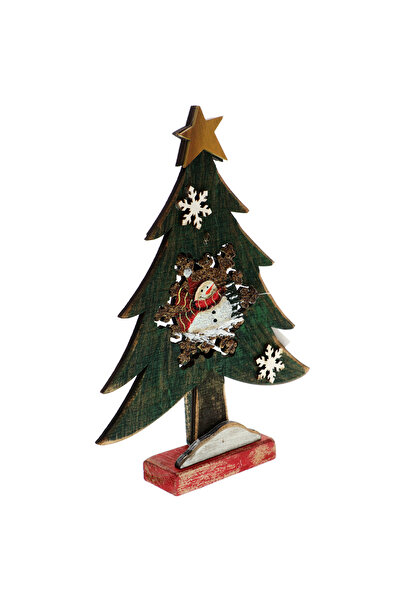 GiftExpress Bradut Decorativ Din Lemn