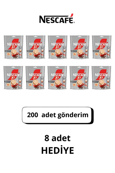 Nescafe 2si1 Arada 10 Gr 192 Adet (4 X 48 Li) 192 Adet