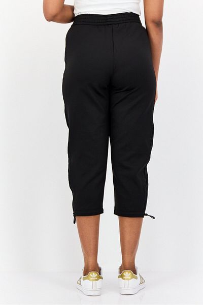 adidas Women Sportswear Fit Brand Logo Outdoor Sweatpants, Black