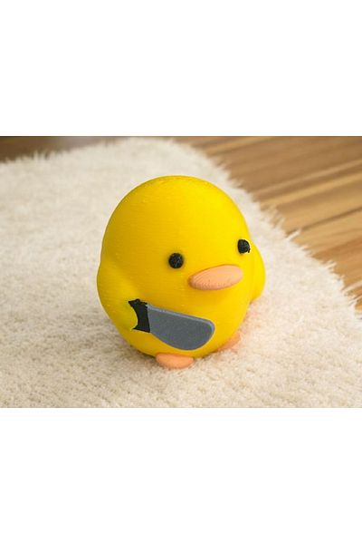 Aly Troublesome Chick Keychain Figure