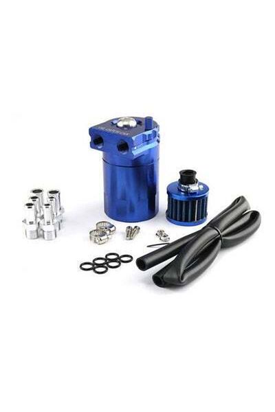 HALAMODO Universal Car Oil Catch Can Kit Reservoir Tank