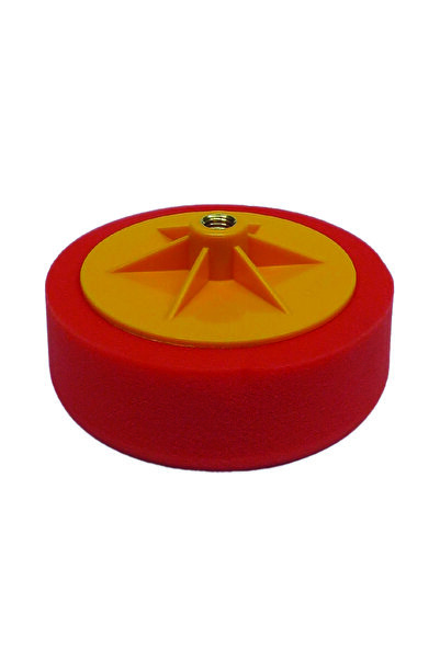 wieberr Destek Tabanlı Polisaj Süngeri Bordo