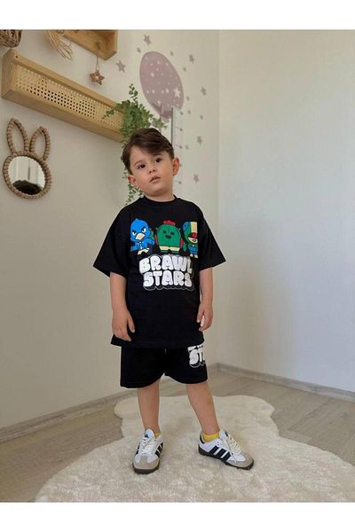 KOKOŞ BEBEK Brawl Stars Men's Suit with Shorts