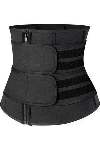 HALAMODO Waist Trimmer Slimming Belt Trainer L L