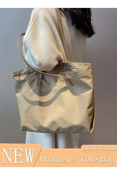 Generic DUNISO Women's Shoulder Tote Bag Nylon Handbag For Women Large Capacity Bucket Bag Fashionable Trave