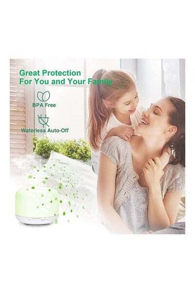 HALAMODO Aromatherapy Diffuser White