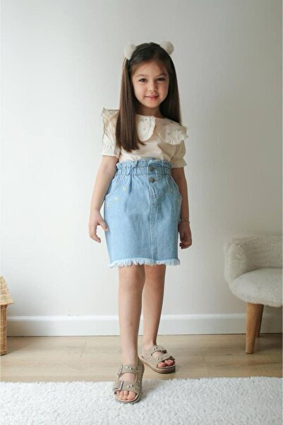 KOKOŞ BEBEK Комплект для дівчаток з спідницею-кльош | Вік 3-10 років