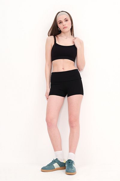 Addax Wide Waistband Shorts Leggings Tyt1777