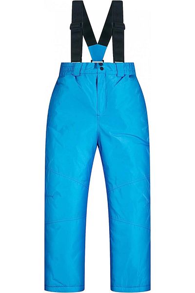 Balipig children's ski pants, polyester, blue/black, size 10