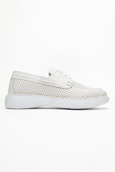maximoda Genuine Leather, Summer, Perforated, Breathable, High-Sole, Inner Outer Leather Men's Shoes