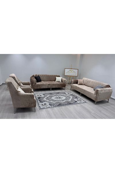 uzhanem Sofa Cover Velvet Sofa Cover Set 3.3.1.1 Sofa Cover Stain Resistant