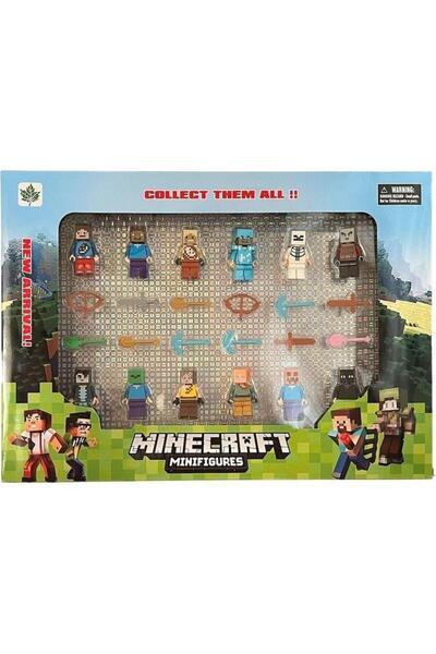 Yumurcak Oyuncak ÇNR 23 Parça Mine Craf Lego