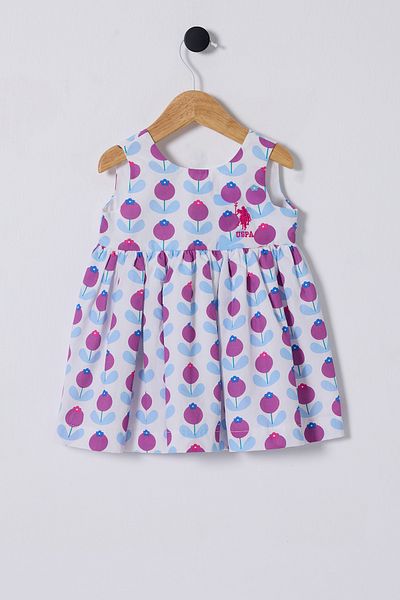U.S. Polo Assn. US Polo AssnBaby Girl Cream Dress