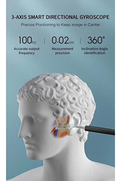 Yelajoy Visual Ear Pick with Light & In-Ear Camera, HD Earwax Removal Tool fo...