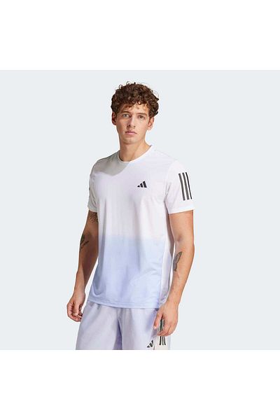 adidas Tricou de antrenament pentru bărbați Own The Run Climacool Colorblock (JC9886)