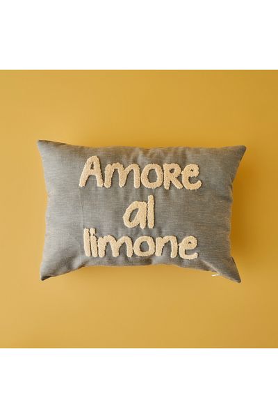 Bella Maison Husă de pernă 100% bumbac Lemoncello Albastru (35x50 cm)