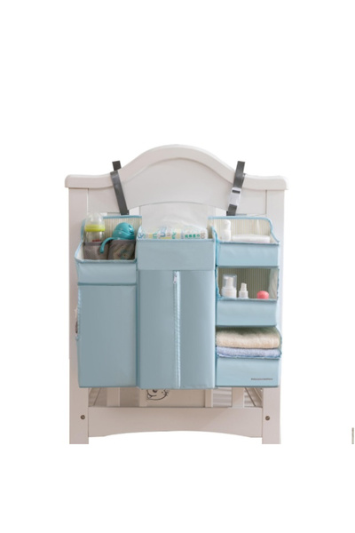 Empria Organizator modular patut 50x58 cm, Bleu, organizator patut bebe