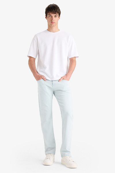 DeFacto Regular Fit Shalwar - Τζιν με κανονική εφαρμογή και σωληνωτό πόδι