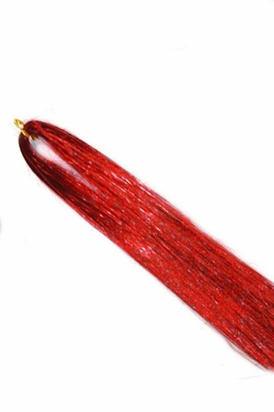 New Obsessions Glitter Hair Sparkle Hair Tinsel Glitter Hair Strands Red