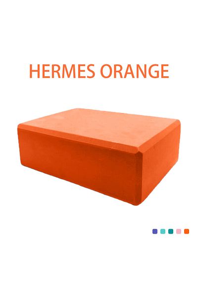 Choice hermes orange Meditation Massage Bolster Yoga Block Myofascial Release Pilates Accessories Packing C