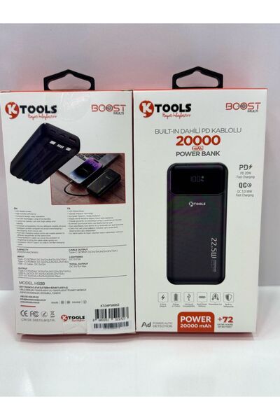 Ktools Siyah Powerbank