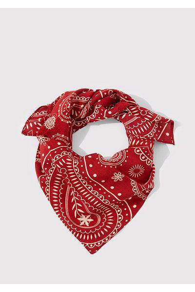 Mavi Bedrucktes rotes Bandana 1912969 -10076