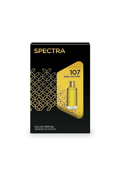 Spectra Pocket Oriental 107 Oud Golden Eau De Parfum Unisex Perfume – 18ml