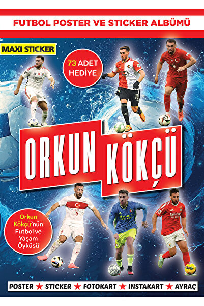 MAXİ Orkun Kökçü Poster ve Sticker Albümü 009