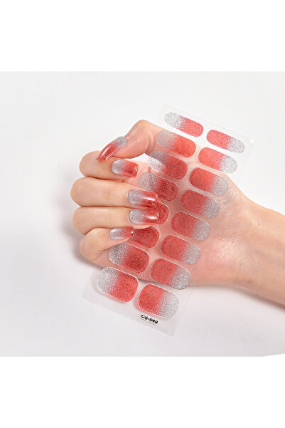 Youtrico ملصقات طلاء أظافر لامعة مكونة من 26 إصبعًا، ذاتية اللصق، أظافر صناعية