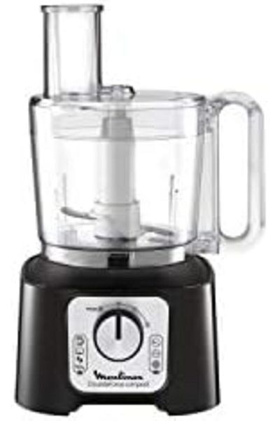 Moulinex Double Force Compact Multi-Function Robot 3 Litre Bowl Blender 1.25 L 6 Speed Options 9 Acc