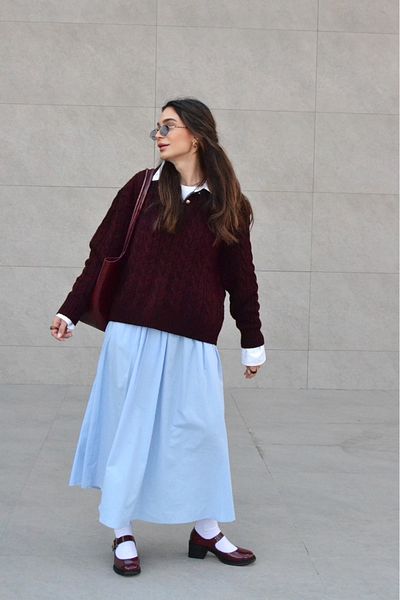 Sister in Love Mocasini de dama din piele lacuita lucioasa cu toc Karina