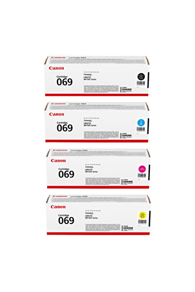 Canon CRG-069 / i-SENSYS LBP673Cdw Toner Seti
