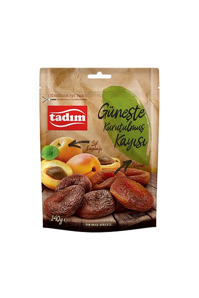 Tadım Tadim Sun Dried Apricots 140 gr