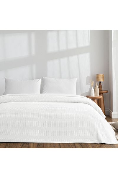 Taç Taç Monet Cotton Single Pike White