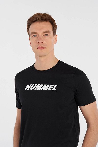 hummel Ανδρικό μπλουζάκι από βαμβακερό μπλουζάκι με λογότυπο Hmlelemental 911947 -2001