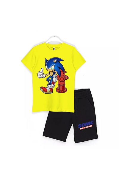 Built By Crazy Sonic Hydrant Short Kids Shorts Set